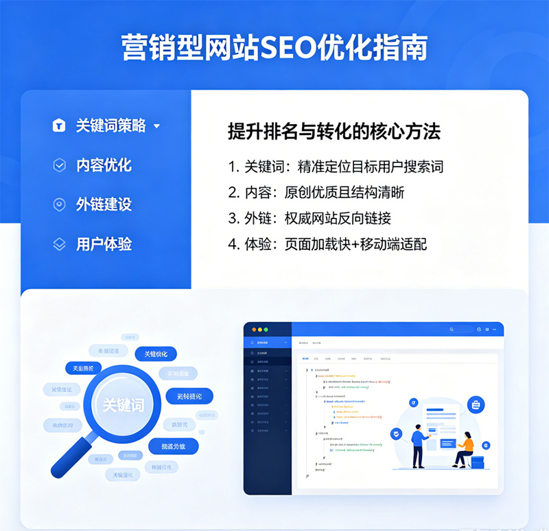 营销型网站设计 - seo优化重点